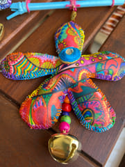 Flora Mini Hanging - peacock blue