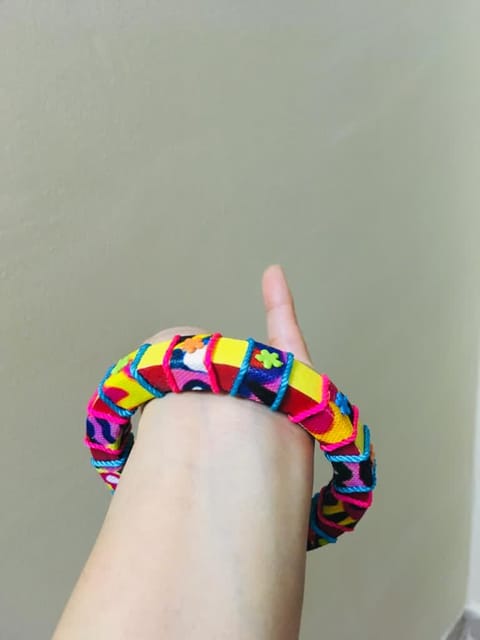 Spring flowers  Bangle