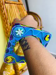 Blue Bangled Beauty