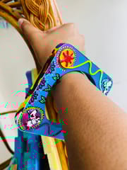 Blue Bangled Beauty