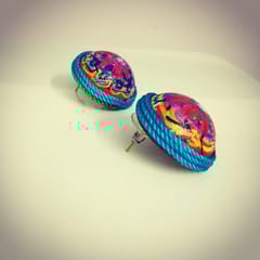 BLUSH HAND PAINTED STUDS