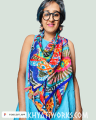 Perfectly Imperfect pure Chiffon Stole