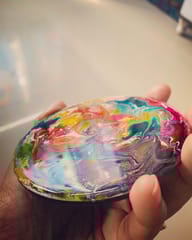 AMAZING RESIN ART COASTERS - SET OF 4