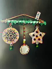 XMas special hangings - Ornament and star - for door or wall