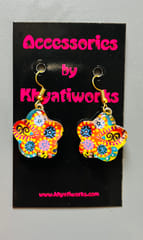 Flora-Flora glass Earrings