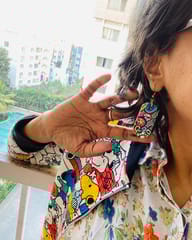 KOKA handcrafted clay earrings