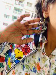 NOMO handcrafted clay earrings