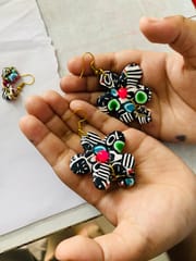 NOMO handcrafted clay earrings