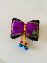 The Naughty Monster Bowtie - Black Currant