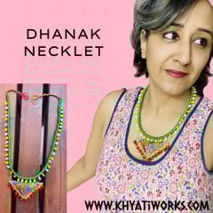 Dhanak Handcrafted necklet
