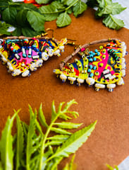 Dhanak Handcrafted earrings- II