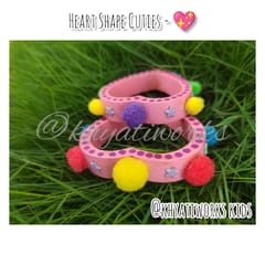 Heart Shapes Cuties - pink