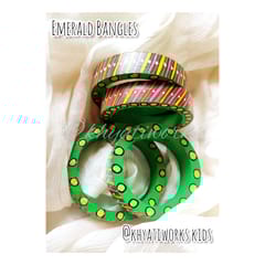 Emerald Bangles