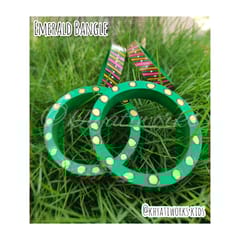 Emerald Bangles