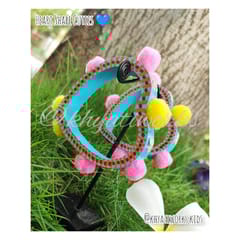 Heart Shapes Cuties - blue