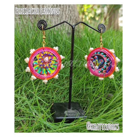 Fire Cracker Earrings