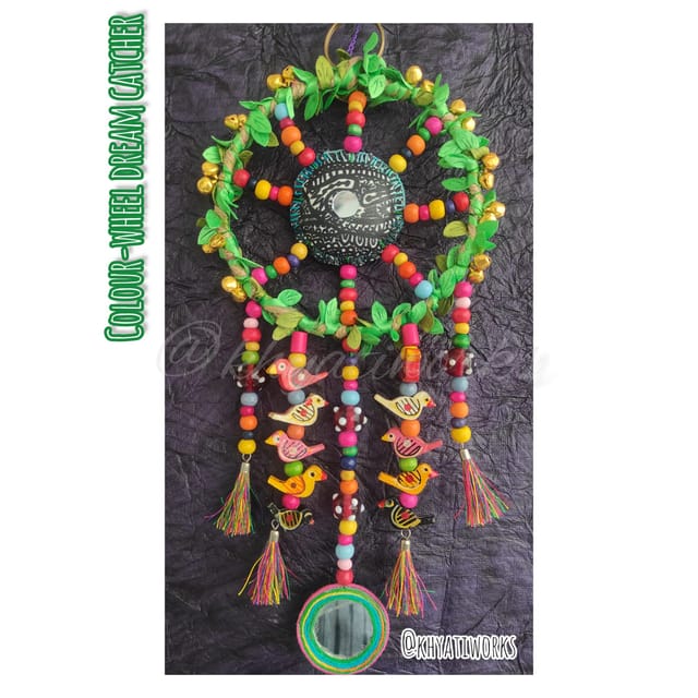 Colour Wheel Dream Catcher