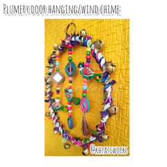 Plumery door hanging/wind chime