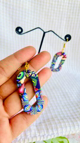 NOMO handcrafted clay earrings