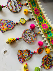 Vibrance of Tradition: Handcrafted Sustainable Toran by Khyatiworks