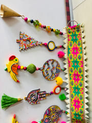 Vibrance of Tradition: Handcrafted Sustainable Toran by Khyatiworks