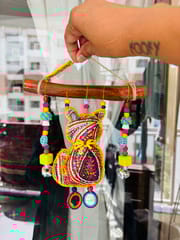 “Woody TomCat” Wall Hanging/ Wind Chime