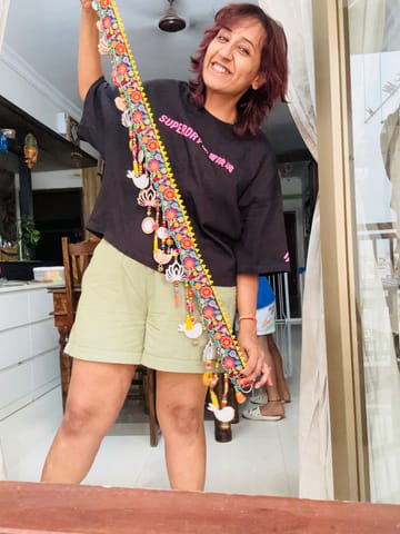 TAMAARA: Handcrafted Sustainable Toran by Khyatiworks