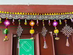 NAYANTARA: Handcrafted Sustainable Toran by Khyatiworks