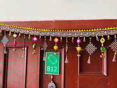 NAYANTARA: Handcrafted Sustainable Toran by Khyatiworks