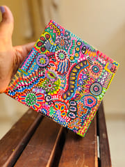 Garden of Cosmic Whimsy - Acrylic on Canvas