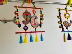 “Mini Noor – Psychedelic Paisley Hanging/ Wind Chime