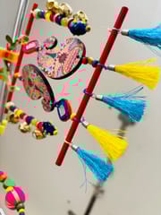 “Mini Noor – Psychedelic Paisley Hanging/ Wind Chime