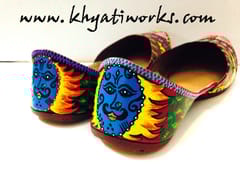 Handpainted Jutti