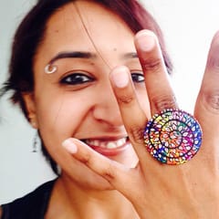 Rang Ring Handpainted Wooden