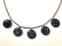 Chimera - Monochrome Circlets Necklace