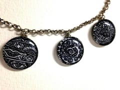 Chimera - Monochrome Circlets Necklace