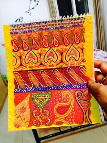 [SOLD] Spiral Notebook - Ethereal in Yellow