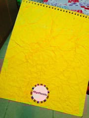 [SOLD] Spiral Notebook - Ethereal in Yellow