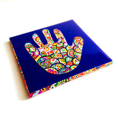 Haath-ee - Set of 2 Ceramic Coasters