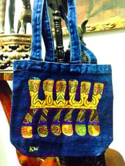 Khyatiworks Ethereal Skele Denim Bag