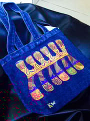 Khyatiworks Ethereal Skele Denim Bag
