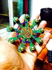 XMas Special Green Ferris Wheel Fridge Magnet Khyatiworks