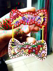 XMas Special Festive Bows Fridge Magnet Khyatiworks