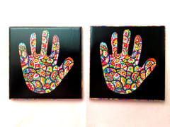 Haath-ee - Set of 2 Ceramic Coasters