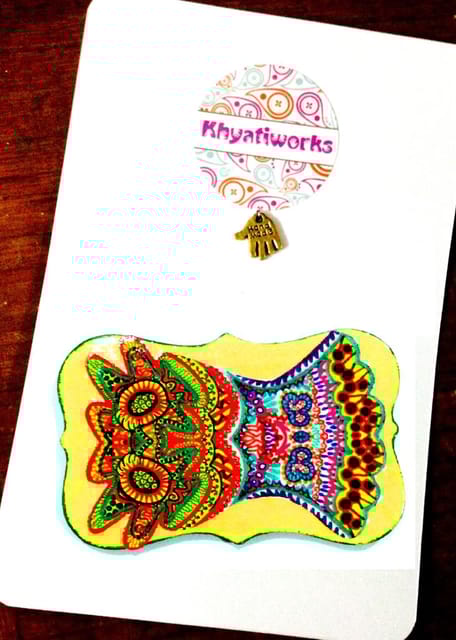 Fanny Tag Wooden Magnet Khyatiworks