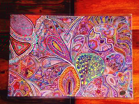 Of What We Are Table Mats by Khyatiworks