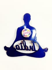 It's all connected Meditation Fridge Magnet
