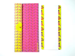 Lakshmi Padam Gift Envelopes and Card - light blue 2