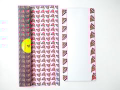 Lakshmi Padam Gift Envelopes and Card - blue 2