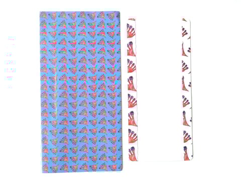 Lakshmi Padam Gift Envelopes and Card - blue 3